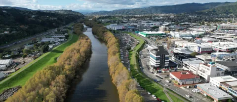 Hutt valley north from CBD